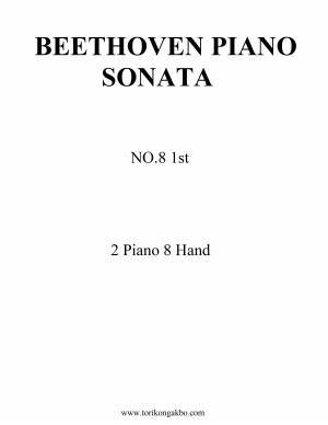 베토벤 비창  1악장 - 2 Piano 8 Hand