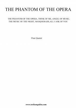 The Phantom Of The Opera - Flute Quartet