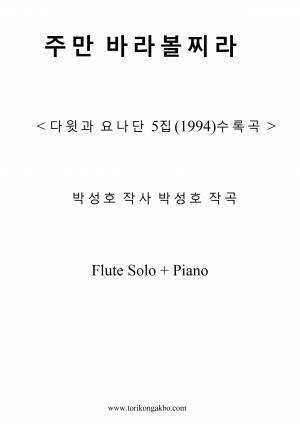 주만 바라볼찌라 - Flute Solo + Mr