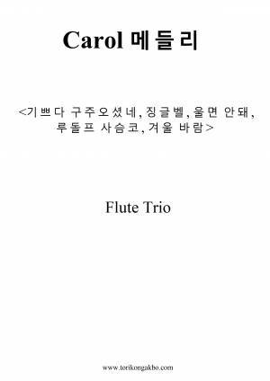 캐롤 메들리 - 플릇 3중주